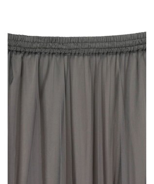 Green Parks ・ＥＬＥＮＣＡＲＥ　ＤＵＥ　２ｗａｙチュールキリカエスカート Charcoal Gray