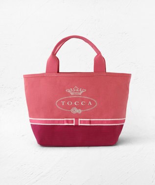TOCCA 【選べる2種類のデザイン！】【大人百花掲載】MEMORIES of TOCCA CANVASTOTE キャンバストートバッグ ピンク系