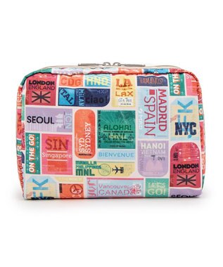 LeSportsac EXTRA LARGE RECTANGULAR COSMETIC/トラベルタグズ トラベルタグズ