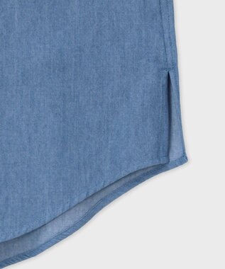 Paul Smith La Peche エンブロイダリーデニム シャツ サックスブルー