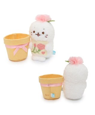 Mother garden しろたん カーネーションマスコット 《ピンク》 単品 ピンク