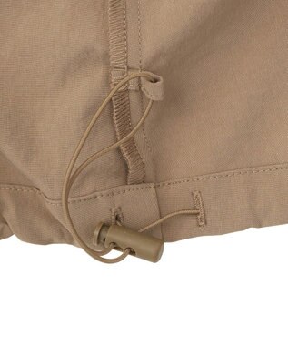 Green Parks ギャザードロストワンピース Beige