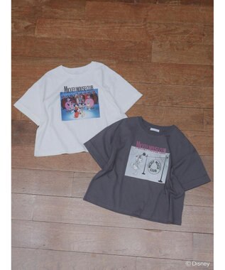 Green Parks ミッキーマウスクラブハウス／フォトプリントＴＥＥ Charcoal Gray