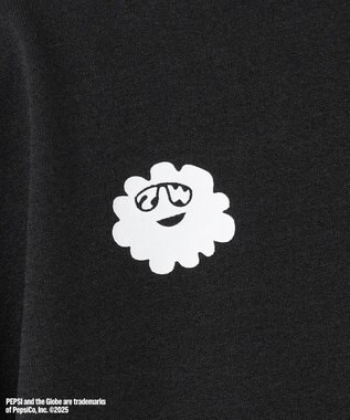 PW CIRCULUS 〈Pepsiコラボ〉【UNISEX】Pepsi 9-LOGO モックネックT ブラック系