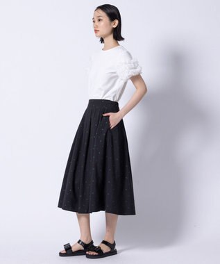 TOCCA 【洗える・接触冷感】IN MY HEART スカート ブラック系7