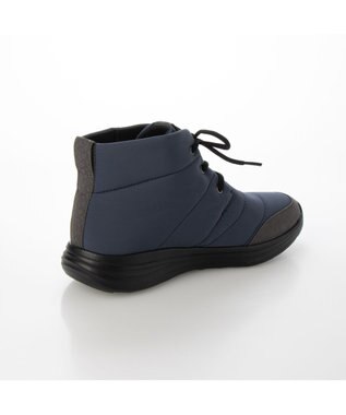 MODE ET JACOMO <D'ICI>【軽量】レースアップショートブーツ ネイビー