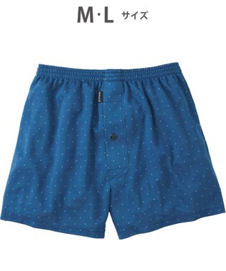 WACOAL MEN トランクス なめらかな肌ざわり やわらかなはき心地 ニット素材 前開き GT7070 /ブロス ブルー