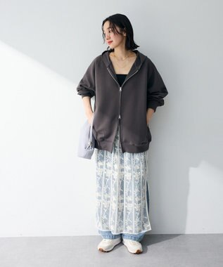 Green Parks Ｂｉｇサイズパーカー Charcoal Gray