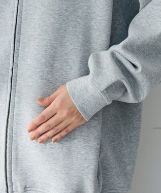 Green Parks Ｂｉｇサイズパーカー Gray Mixture