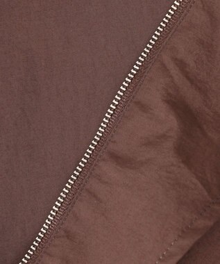 NAVE 【ReNAVE　撥水機能・UVカット・透湿・接触冷感・洗える】ナイロンタスランブルゾン ダークブラウン系