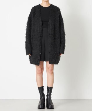 NAVE 【Nave】モヘアシャギー カーディガン ブラック系