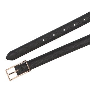 UNBILLION カカトゥ kakatoo / レザーキルトベルト ブラック