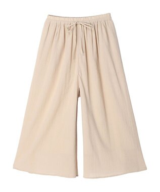 earth music&ecology ガウチョパンツ Beige