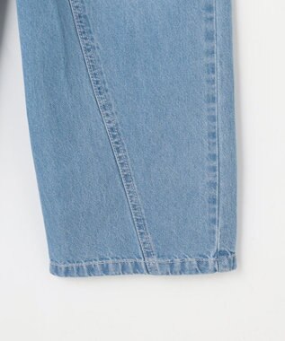 ANY KIDS 【一部店舗/WEB先行販売アイテム】【洗濯機可能】刺繍 ワイドデニムパンツ インディゴ