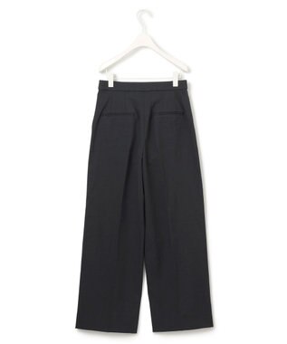 ICB L 【UVカット・吸水速乾・接触冷感・洗える】シェルタリングドライオックス ワイドパンツ ブラック系