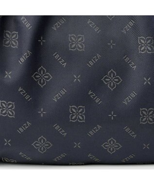 IBIZA ロゴナイロン　ショルダーバッグ 濃紺