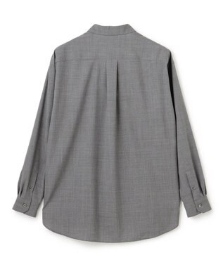 JOSEPH HOMME 【HIGH GRADE LINE】テックウールポプリン　レギュラーカラーシャツ ライトグレー系