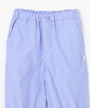 組曲 KIDS 【110-140㎝】 クロップドカフスパンツ サックスブルー
