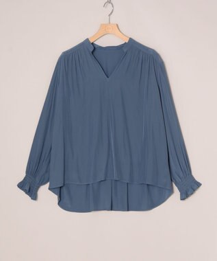 ONWARD Reuse Park 【組曲】ブラウス春夏 ブルー