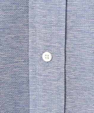 J.PRESS MEN 【WEB・一部店舗限定】ブリーザブルレノクロス 半袖シャツ / B.D. ダルブルー系