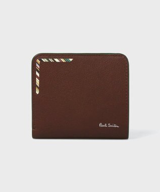 Paul Smith ストライプコーナー 2つ折り財布