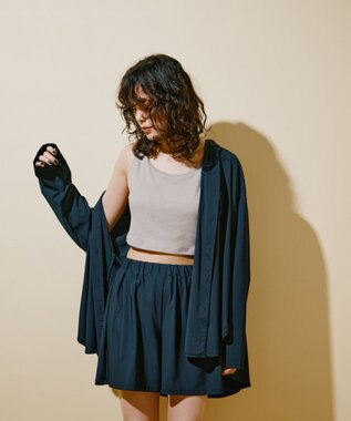 San-ai Resort（三愛水着楽園） ★新色ブラック×ライトグレー入荷【UPF50＋】シャツ・ショートパンツ付き４点セット　9M・11L　【San-ai Resort（サンアイリゾート）】 ブラック×ライトグレー