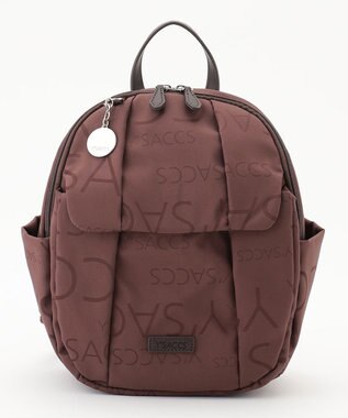 Y'SACCS ロゴジャカード　ミニリュックサック チョコ