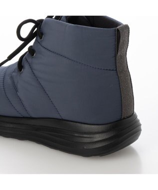 MODE ET JACOMO <D'ICI>【軽量】レースアップショートブーツ ネイビー