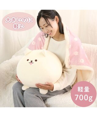 マザーガーデン ふわんこ ビーズクッション ポメラニアン クッション ぬいぐるみ かわいい いぬ 犬 腰当 お昼寝 抱き枕 テレワーク デスクワーク インテリア プレゼント ギフト Mother Garden ファッション通販 公式通販 オンワード クローゼット