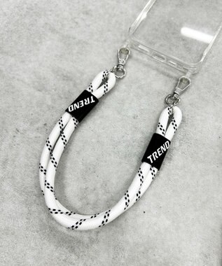 WEGO ロープハンドストラップ ホワイト