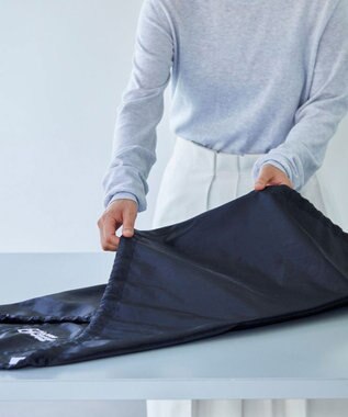 ROOTOTE 9657【BLT×RT コラボ商品】RT. Baluko Laundry Place.ランドリーバッグ. フロシキ 01：ブラック