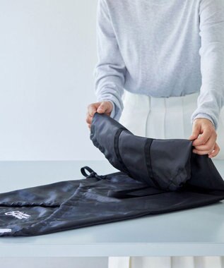 ROOTOTE 9657【BLT×RT コラボ商品】RT. Baluko Laundry Place.ランドリーバッグ. フロシキ 01：ブラック