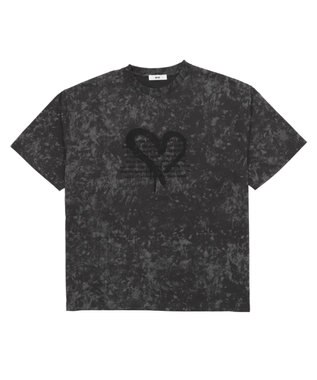 WEGO スノーパターングラフィックT（SS） ダークグレー