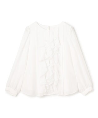 TOCCA CHIFFON WHISPER ブラウス アイボリー系