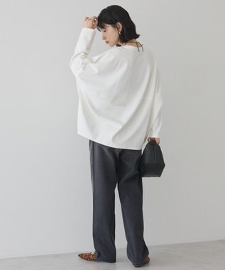 AMERICAN HOLIC コクーンポンチプルオーバー Off White