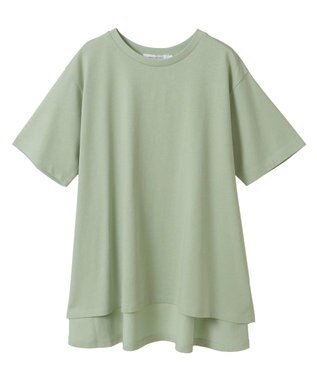 AMERICAN HOLIC 接触冷感バックフレア半袖プルオーバー Mint