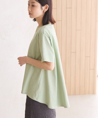 AMERICAN HOLIC 接触冷感バックフレア半袖プルオーバー Mint