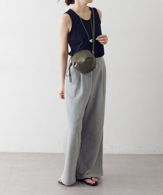 russet クラウズナイロンサークルミニショルダーバッグ(CE-1728) Khaki