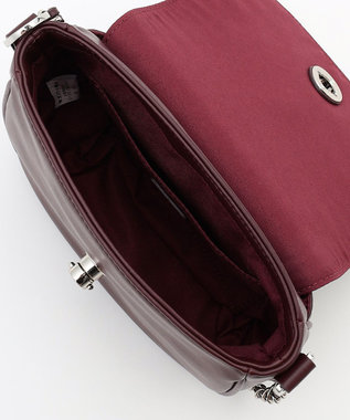 ICB 【CLASSY.1月号掲載】クラシックラウンドショルダー バーガンディ系