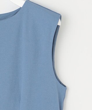 Feroux 【接触冷感・UVカット・吸水速乾】ラッシュガードペプラム オールインワン ブルー系