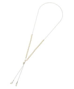 Green Parks ｅｖｅｒｙｗａｌｋ．２ＷＡＹステーションパールネックレス Silver