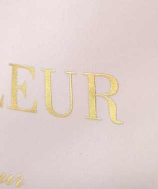 Maison de FLEUR サテンフリルスクエアトートバッグ Pink