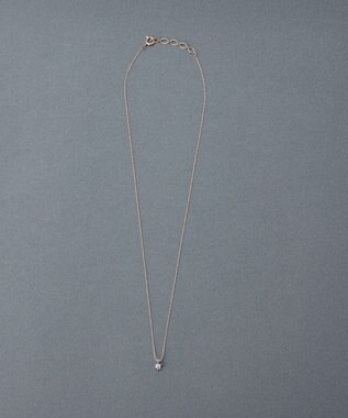 Phoebe 〈金属アレルギー対応〉スターリービジューネックレス 一粒石/定番 シャンパンゴールド
