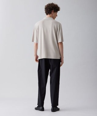 UNFILO MENS 【接触冷感】イージーケア ニットポロ [23年春夏商品] アイボリー