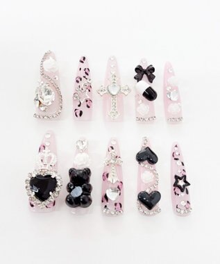 WEGO デザインデコネイルチップ 柄6