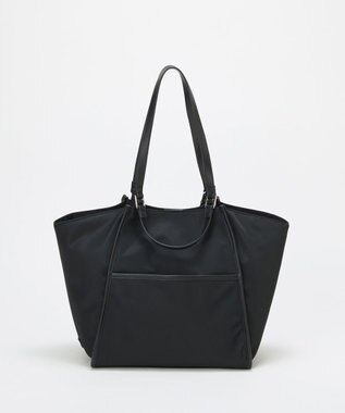 TOPKAPI 【TREASURE TOPKAPI】ナイロン 2way レザーハンドル トートバッグ ブラック