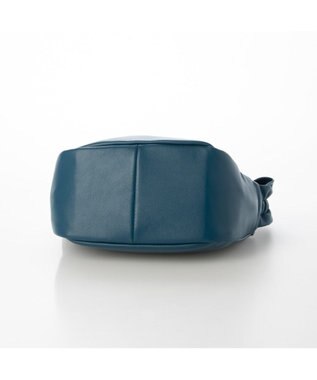 UNBILLION kakatoo フリルハンドルフラップショルダーバッグ ブルー