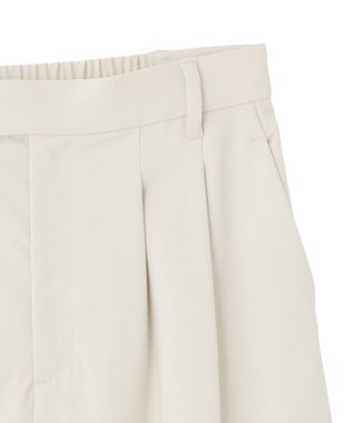 Green Parks イージーケアタック入りスカート Beige