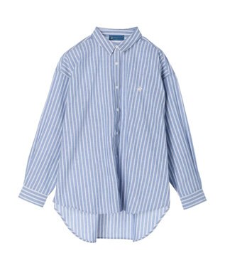 AMERICAN HOLIC ドロップショルダーＢＩＧシャツ／Ｂ．ＨＰＯＬＯＣＬＵＢ Blue