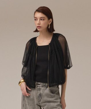 チュールシアーブルゾン